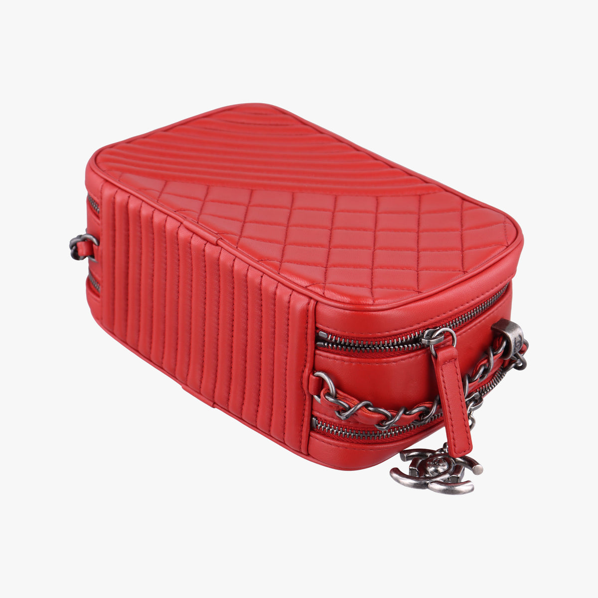 Coco Boy Camera Case Red lambskin A92655 20628491ココボーイ カメラケース レッド ラムスキン A92655 20628491