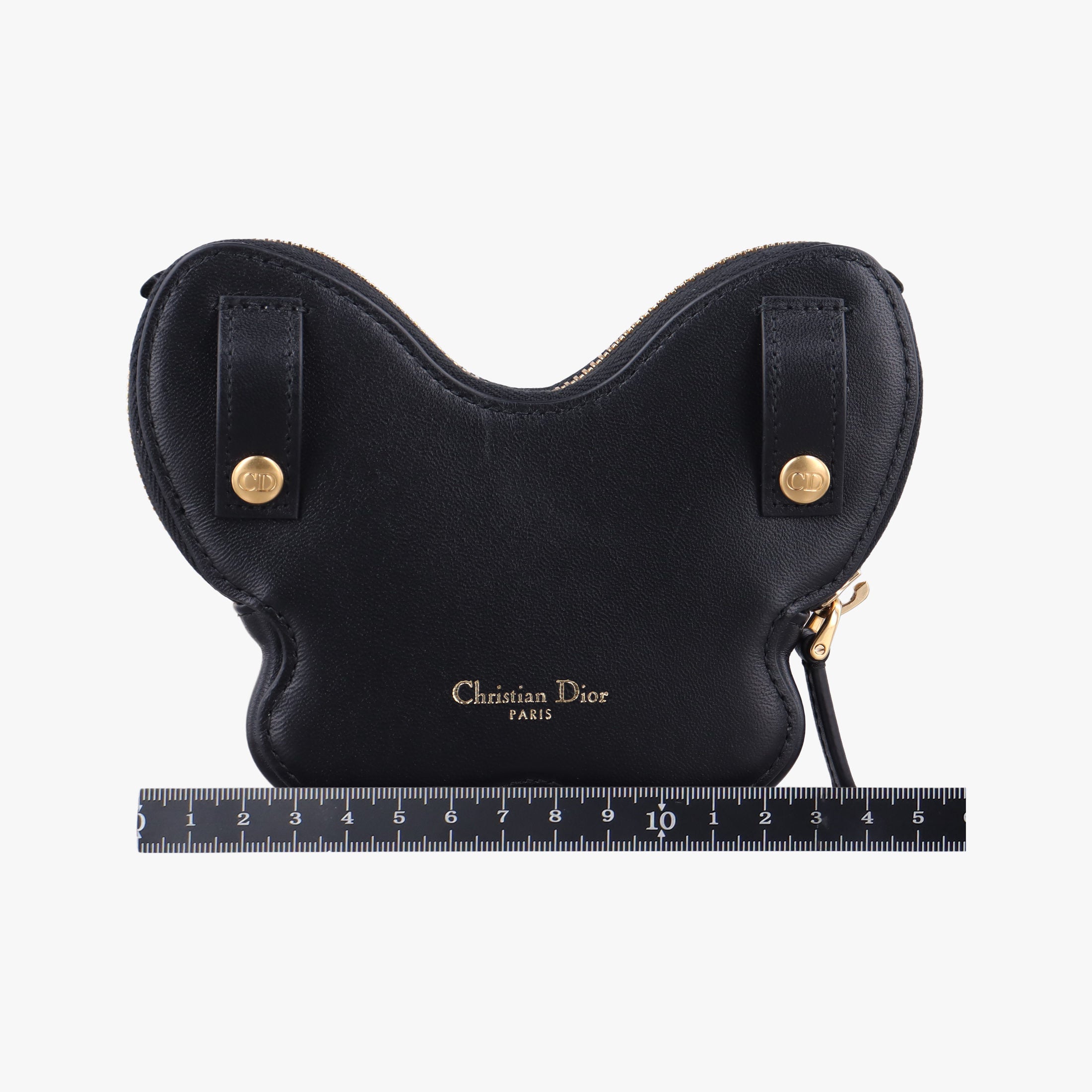 Secondhand Christian Dior 30 Montaigne Removable Black Lambskin bum bag/waist bag | stylenewstar