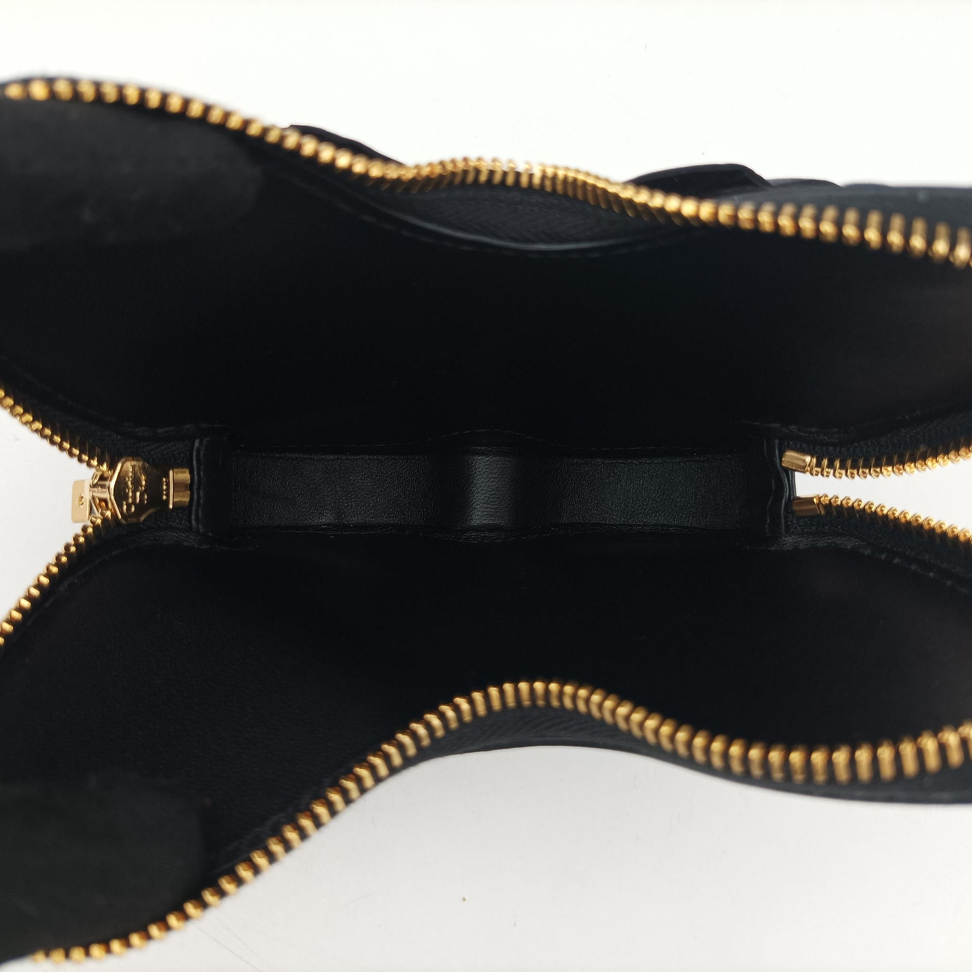 Secondhand Christian Dior 30 Montaigne Removable Black Lambskin bum bag/waist bag | stylenewstar