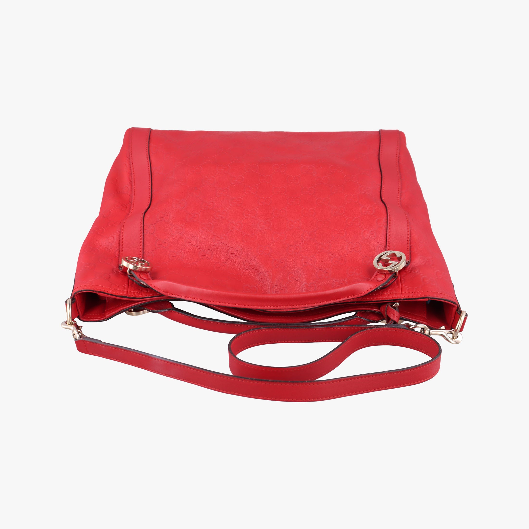 Miss GG Top Handle Red Leather 323675 C018460936ミスGG トップハンドル レッド レザー 323675 C018460936