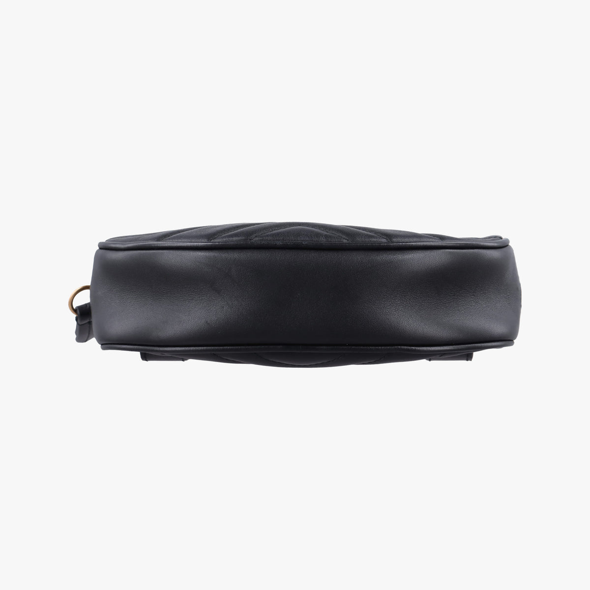Vintage Gucci GG Marmont Black Leather 476434 bum bag/waist bag | stylenewstar
