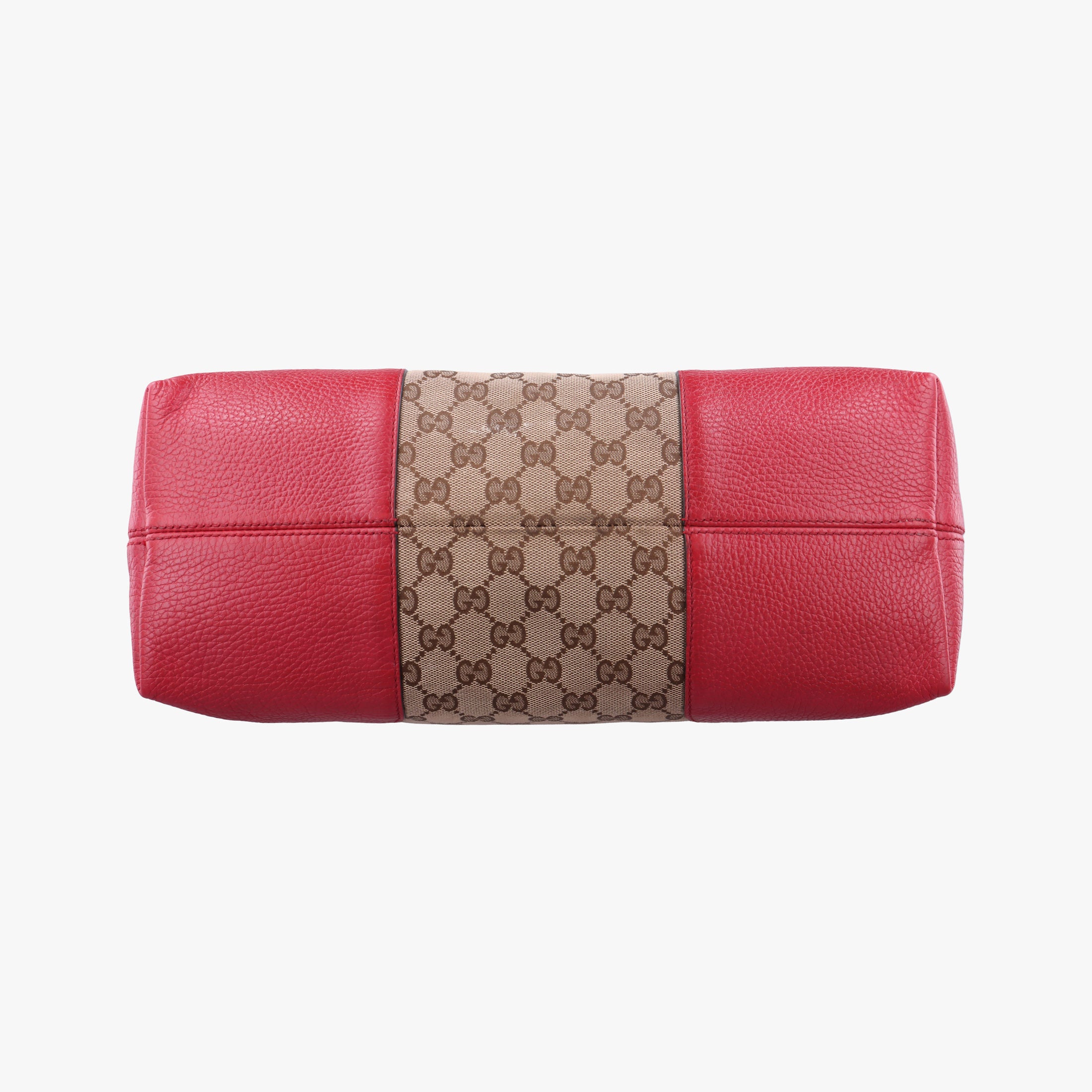 Guccissima Bree beige×red Canvas×Leather 449243 D021254604グッチシマ ブリー ベージュ×レッド キャンバス×レザー 449243 D021254604
