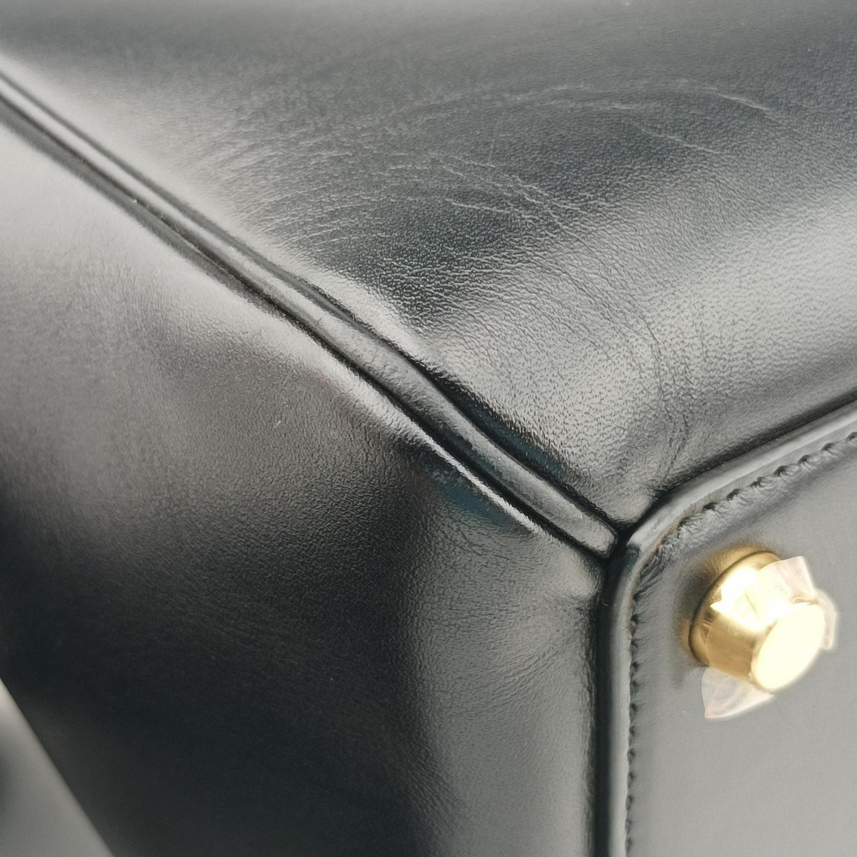16 Bag Black Calfskin U-CU-019916 バッグ ブラック カーフスキン U-CU-0199