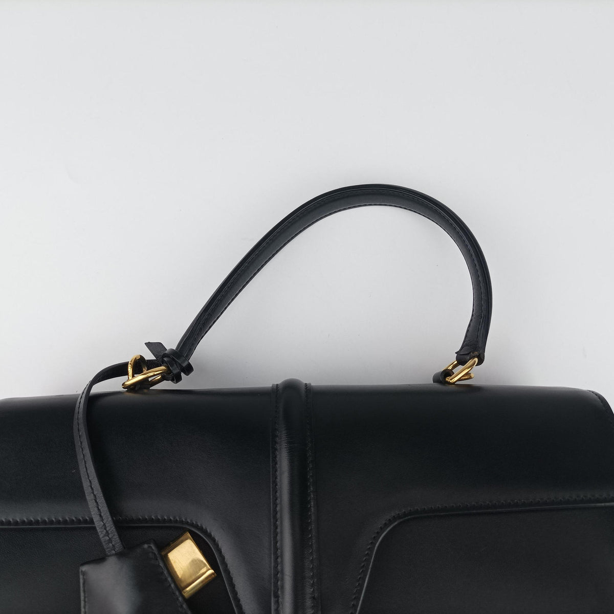 16 Bag Black Calfskin U-CU-019916 バッグ ブラック カーフスキン U-CU-0199