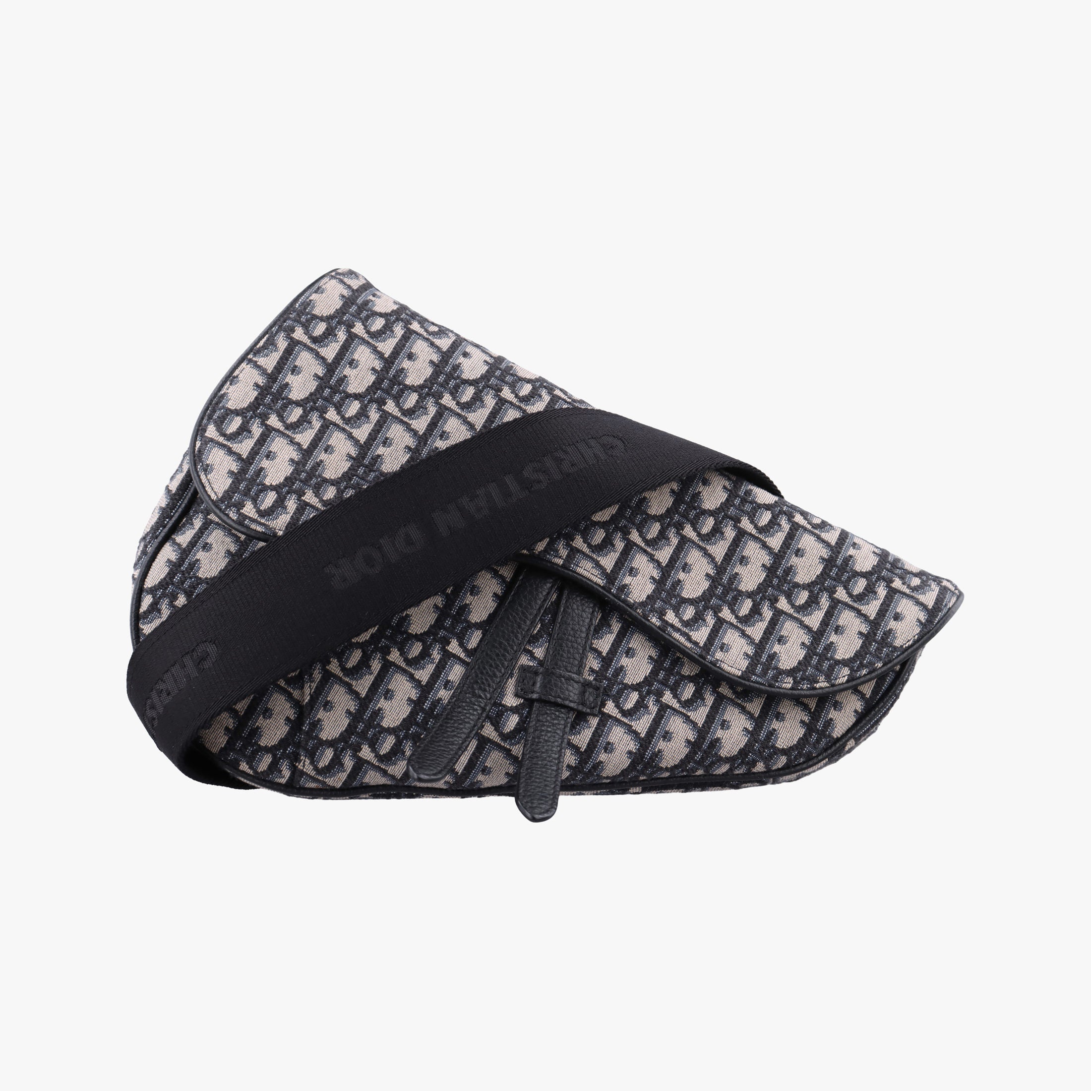 Saddlebags Gray×Navy Jacquard×Leather 19-BO-0210 IC Chipサドルバッグ グレー×ネイビー ジャガード×レザー 19-BO-0210 ICチップ
