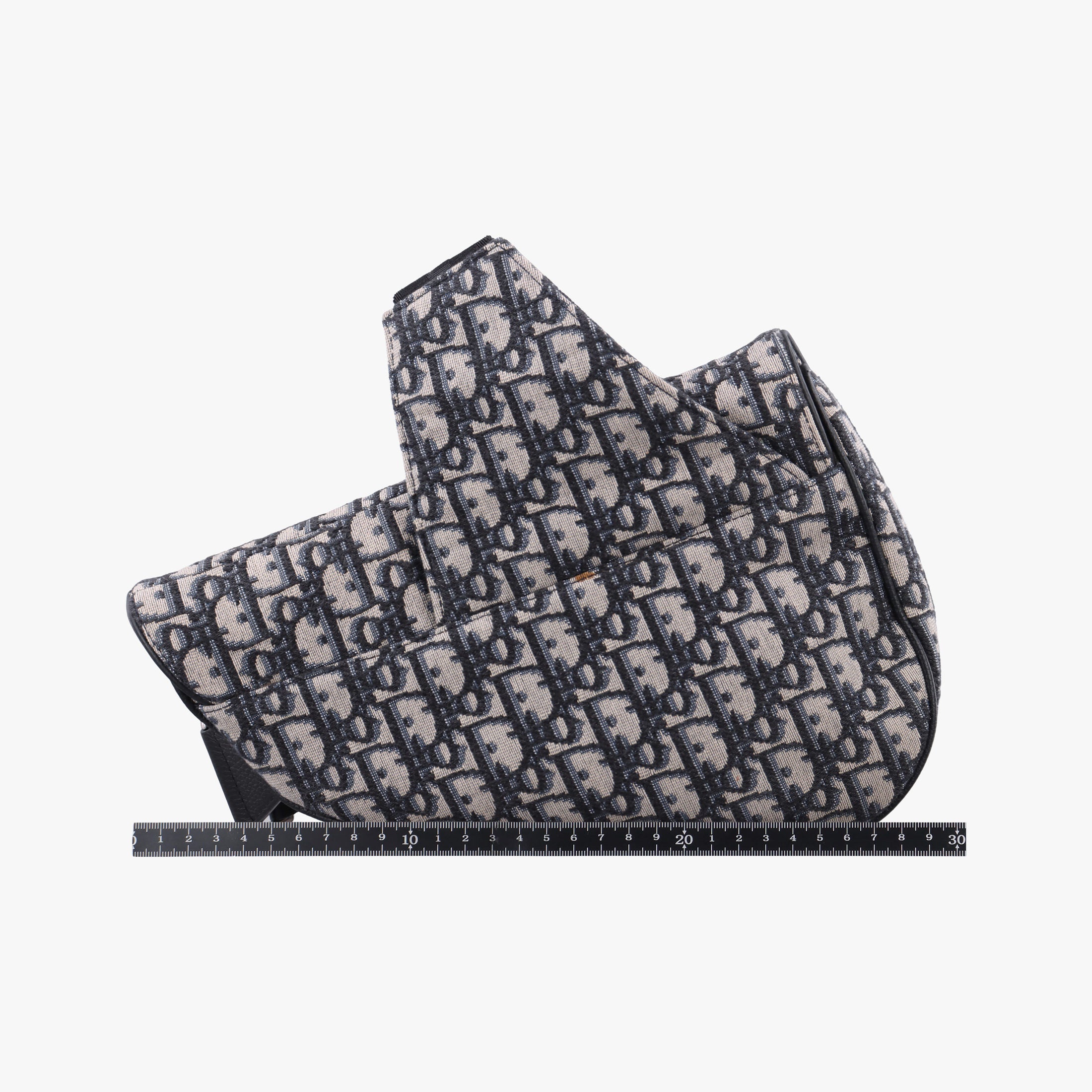 Saddlebags Gray×Navy Jacquard×Leather 19-BO-0210 IC Chipサドルバッグ グレー×ネイビー ジャガード×レザー 19-BO-0210 ICチップ