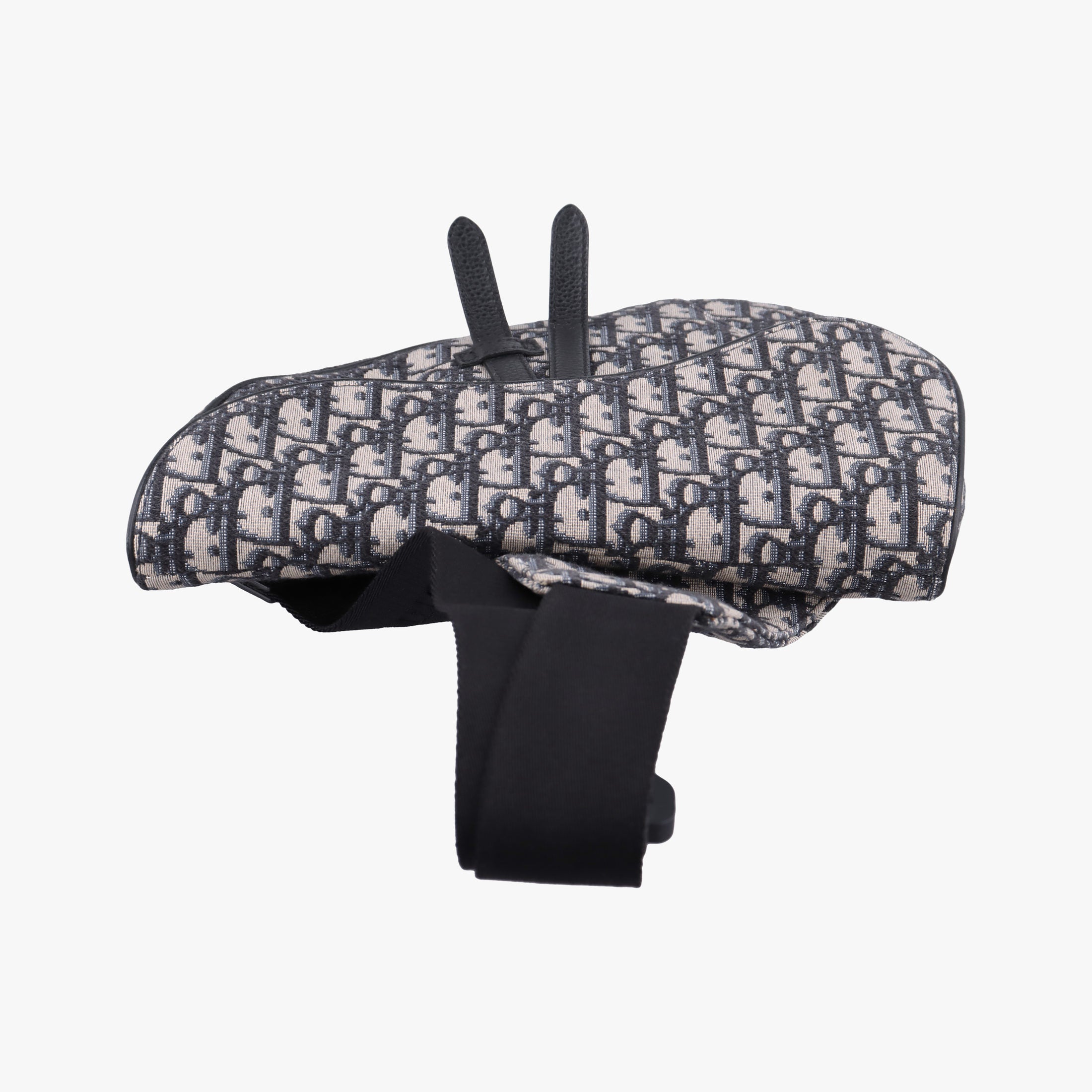 Saddlebags Gray×Navy Jacquard×Leather 19-BO-0210 IC Chipサドルバッグ グレー×ネイビー ジャガード×レザー 19-BO-0210 ICチップ