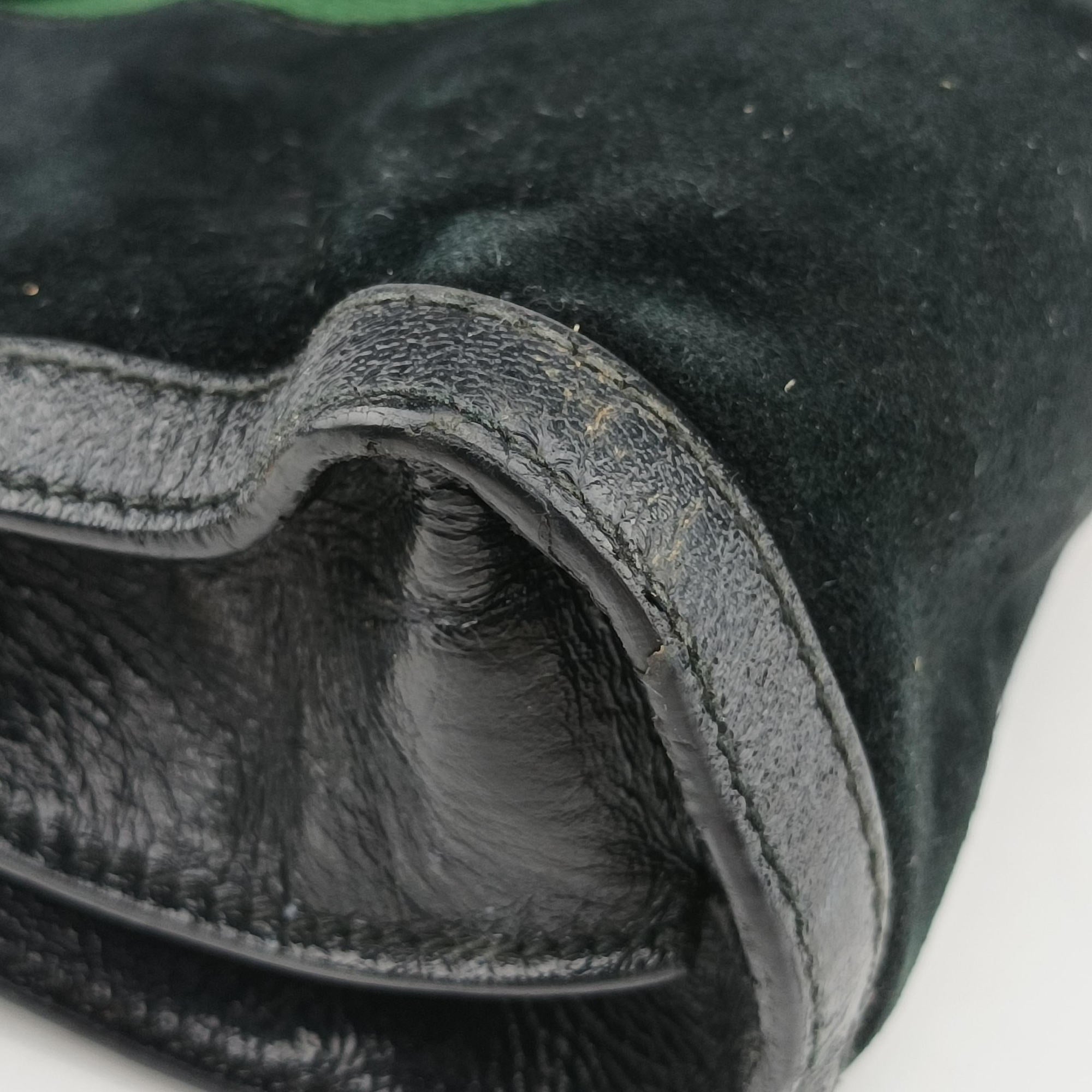 Ophidia Black Suede×leather 503877 A026520785オフィディア ブラック スエード×レザー 503877 A026520785