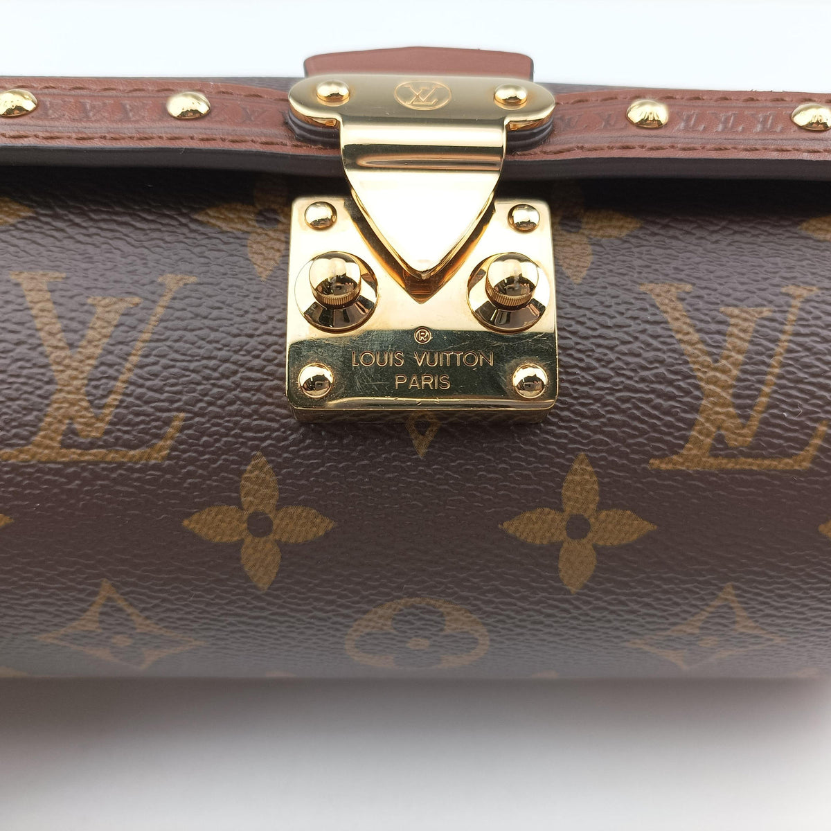 Vintage Louis Vuitton Papillon Trunk Brown Monogram Canvas×calf leather M57835 shoulderbag | stylenewstar