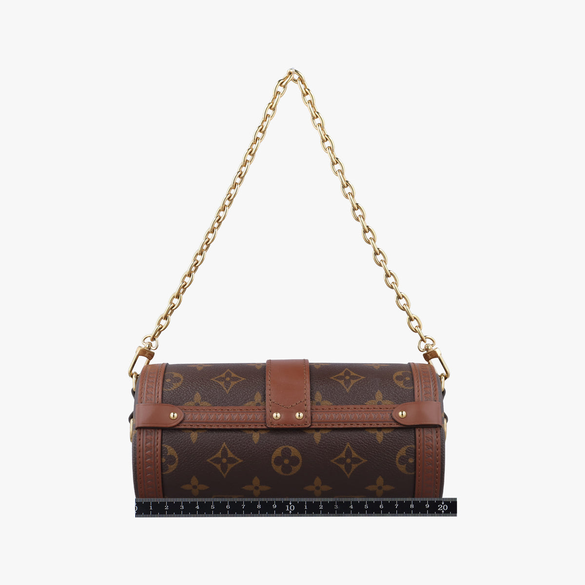 Vintage Louis Vuitton Papillon Trunk Brown Monogram Canvas×calf leather M57835 shoulderbag | stylenewstar