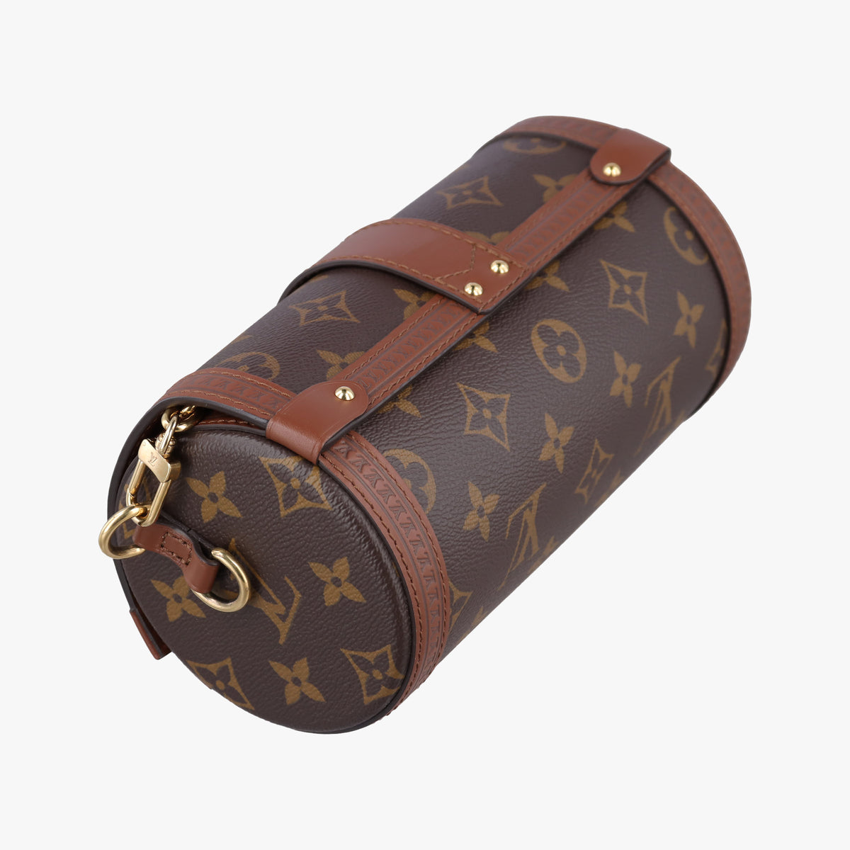 Vintage Louis Vuitton Papillon Trunk Brown Monogram Canvas×calf leather M57835 shoulderbag | stylenewstar