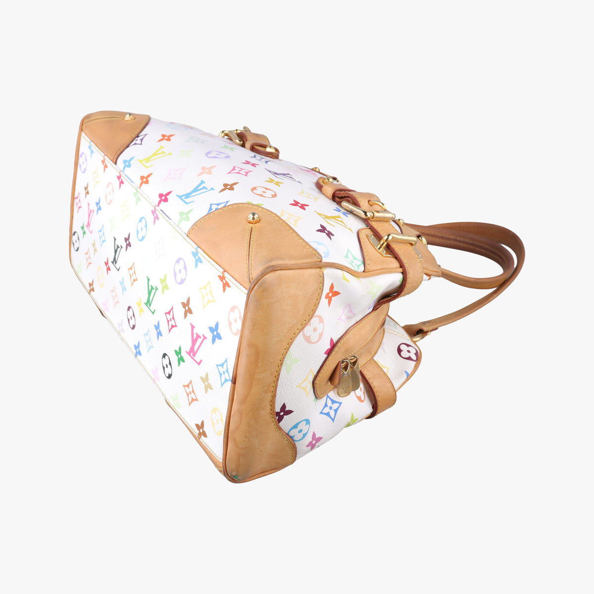 CLAUDIA white Monogram Multicolor M40193 Lot number unknownクラウディア ブロン モノグラム マルチカラー M40193 製番不明