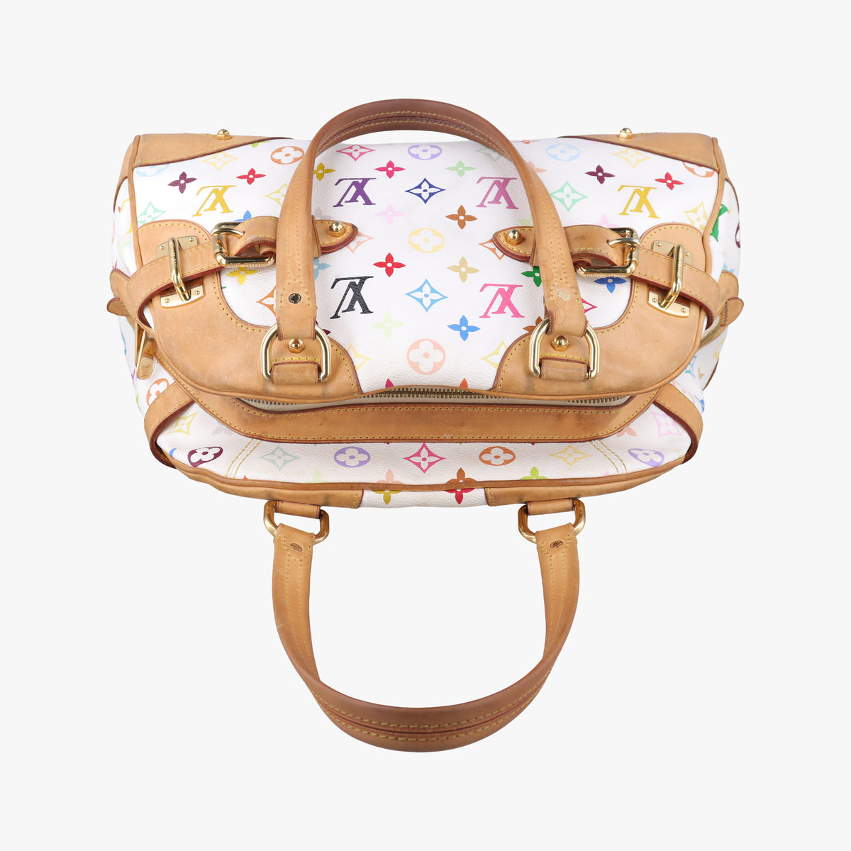 CLAUDIA white Monogram Multicolor M40193 Lot number unknownクラウディア ブロン モノグラム マルチカラー M40193 製番不明