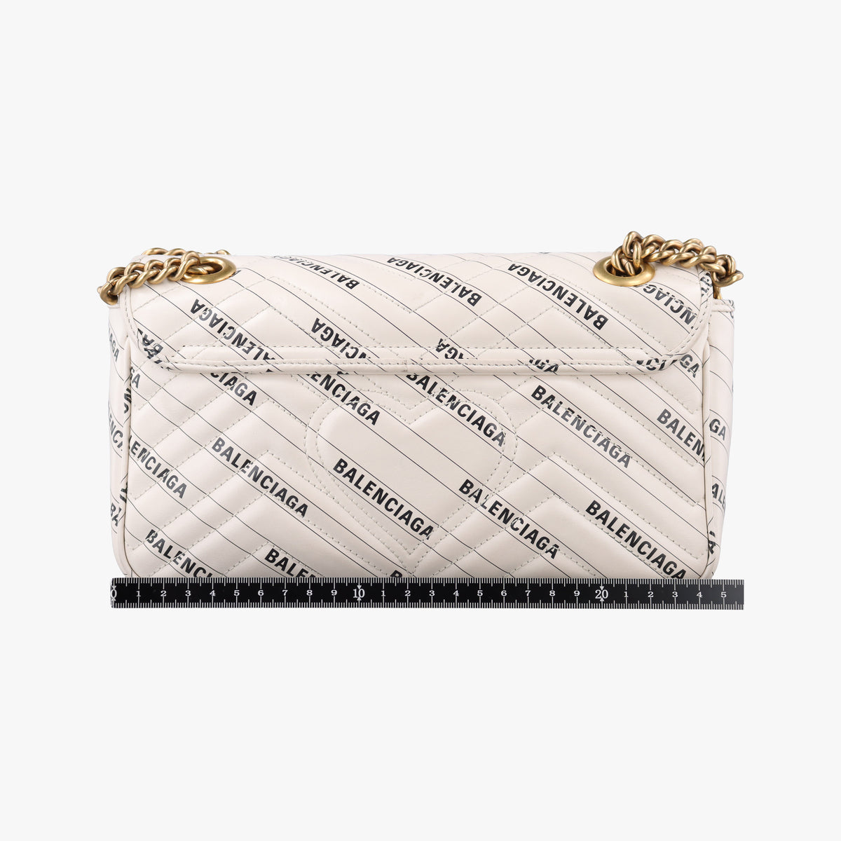 The Hacker Project GG Marmont White Leather 443497 F036522324ザ・ハッカー プロジェクト GGマーモント ホワイト レザー 443497 F036522324