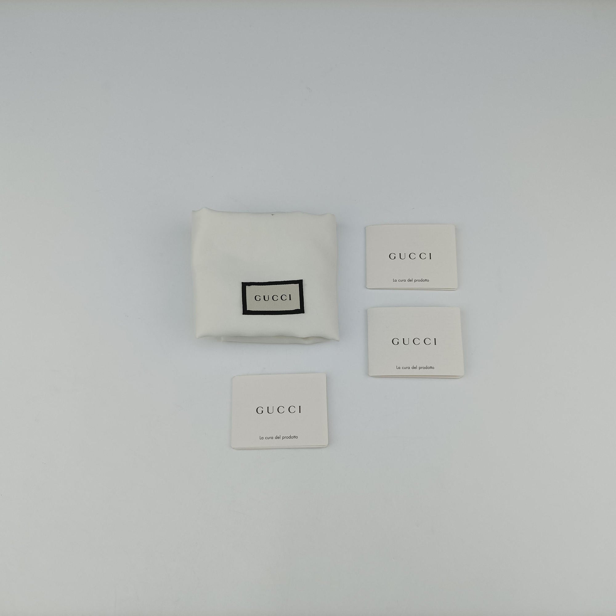 Pre-owned Gucci Rajah White Leather 573797 shoulderbag | stylenewstar