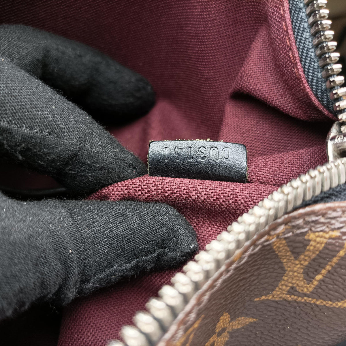 KITAN brown Monogram Canvas M40388 DU3141キタン モノグラム/ブラウン モノグラム マカサー M40388 DU3141