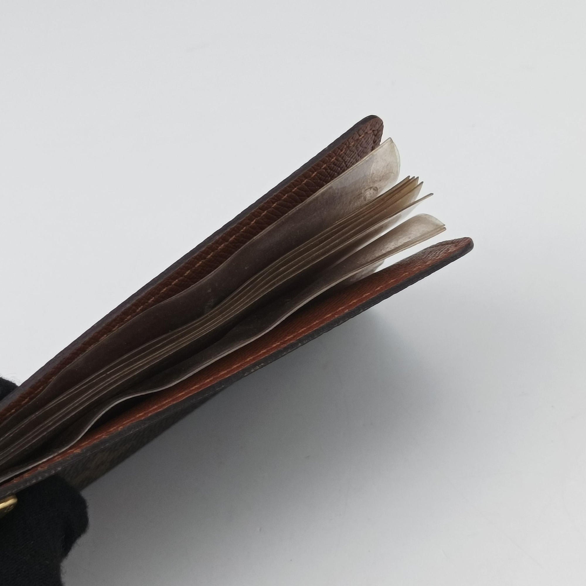 Porte Cartes Credit Pression Brown Monogram Canvas M60937 CT1005ポルト カルト クレディ プレッシオン モノグラム/ブラウン モノグラムキャンバス M60937 CT1005