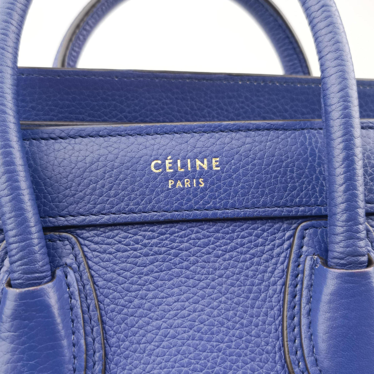 luggage nano shopper Blue leather F-VP-0144 F-MM-0144ラゲージナノショッパー ブルー レザー F-VP-0144 F-MM-0144