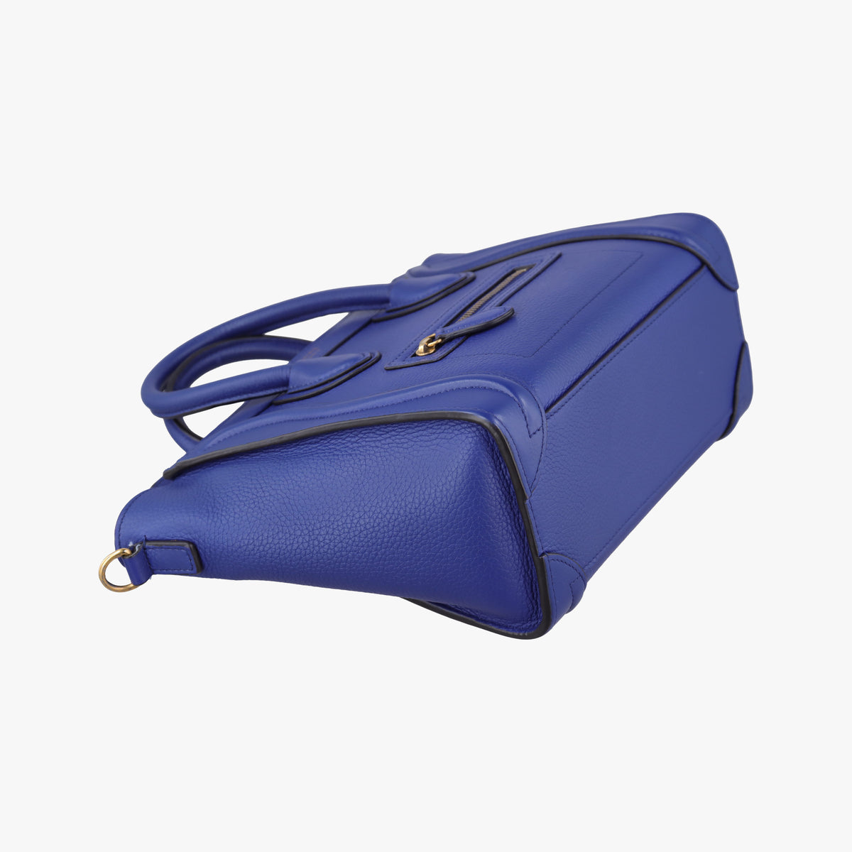 luggage nano shopper Blue leather F-VP-0144 F-MM-0144ラゲージナノショッパー ブルー レザー F-VP-0144 F-MM-0144