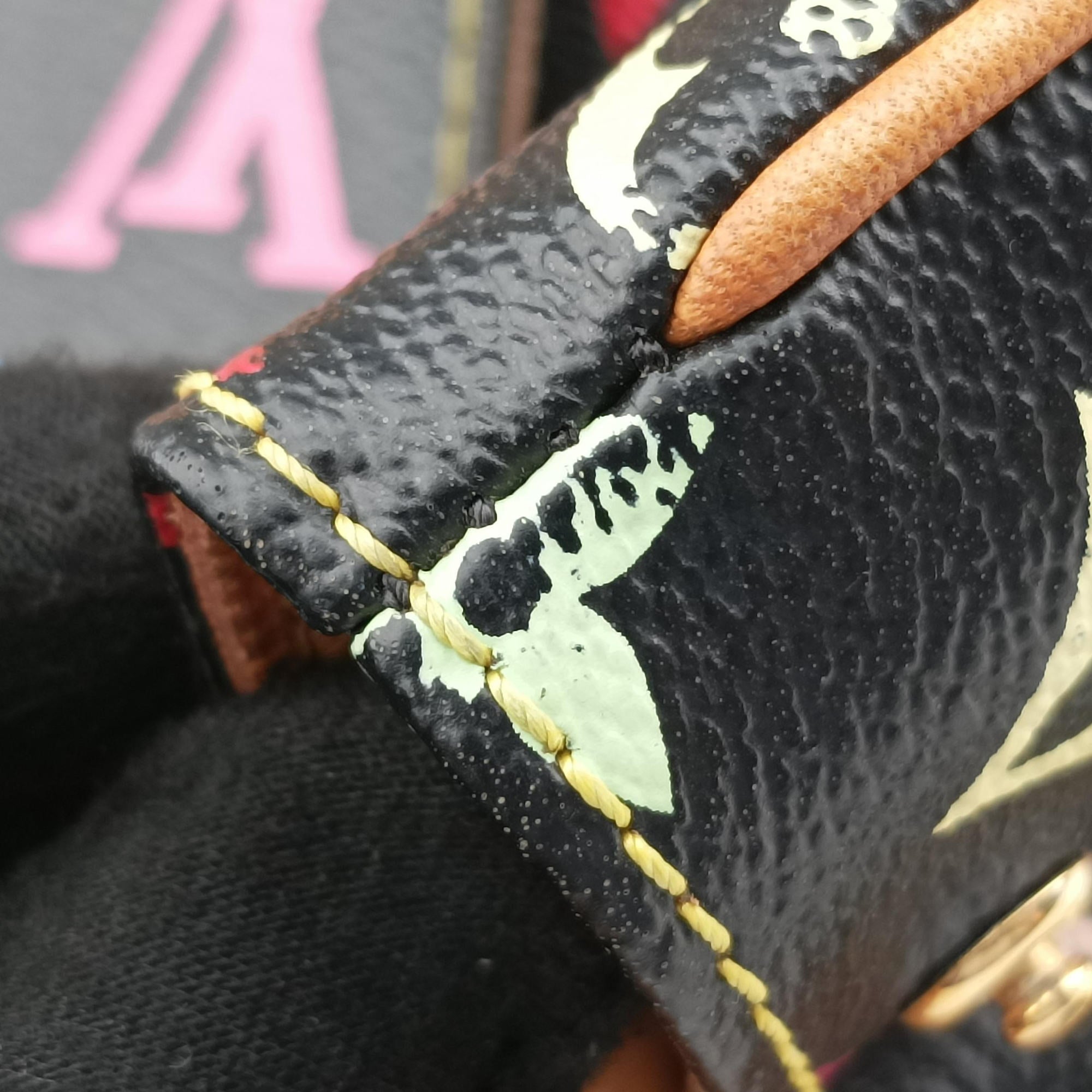Pre-owned Louis Vuitton Aurelia MM Noir Monogram Multicolor M40095 shoulderbag | stylenewstar