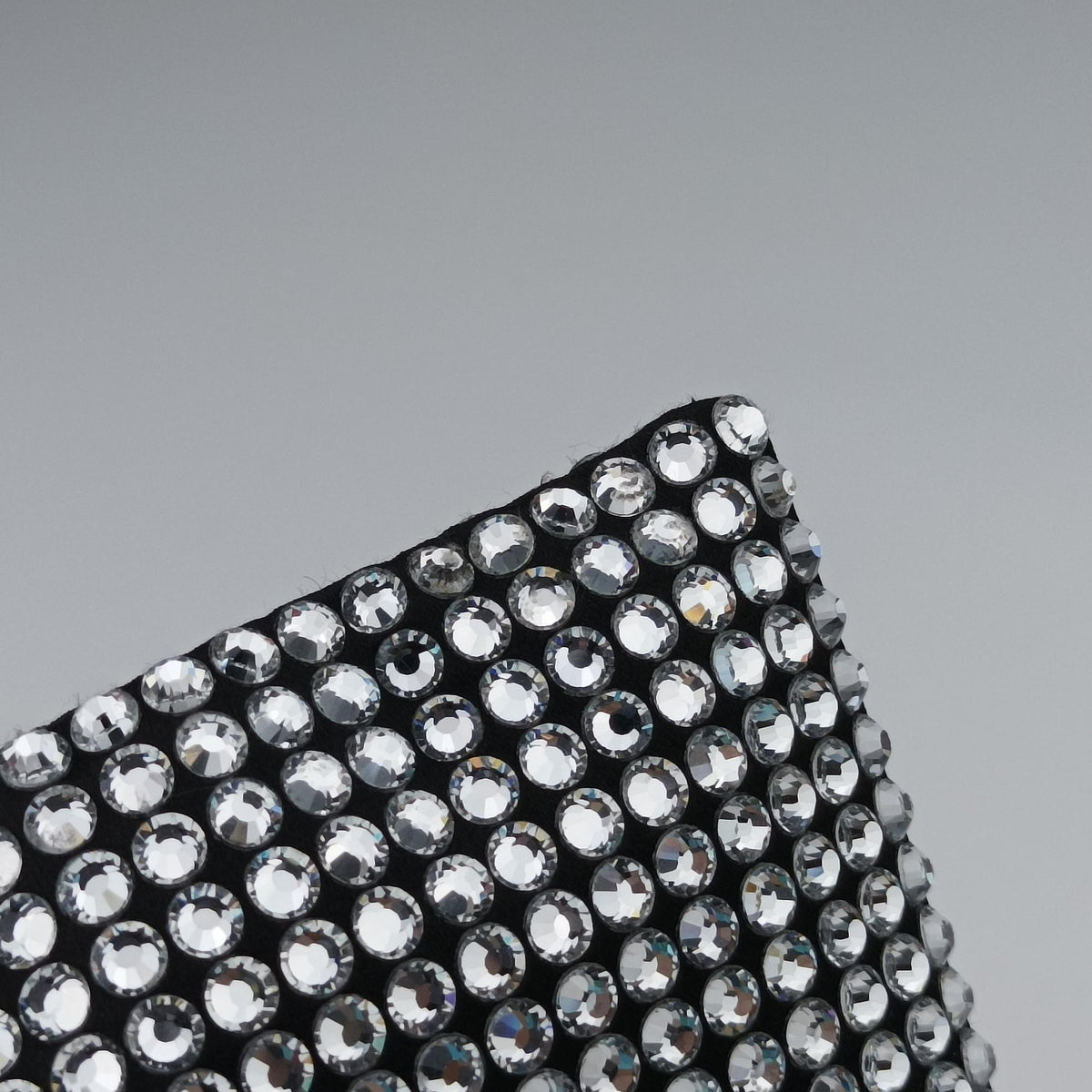 Rosa Satin Crystal Mini Tote Silver Rhinestone 1BA253 270ローザ サテン クリスタル ミニトート シルバー ラインストーン 1BA253 270