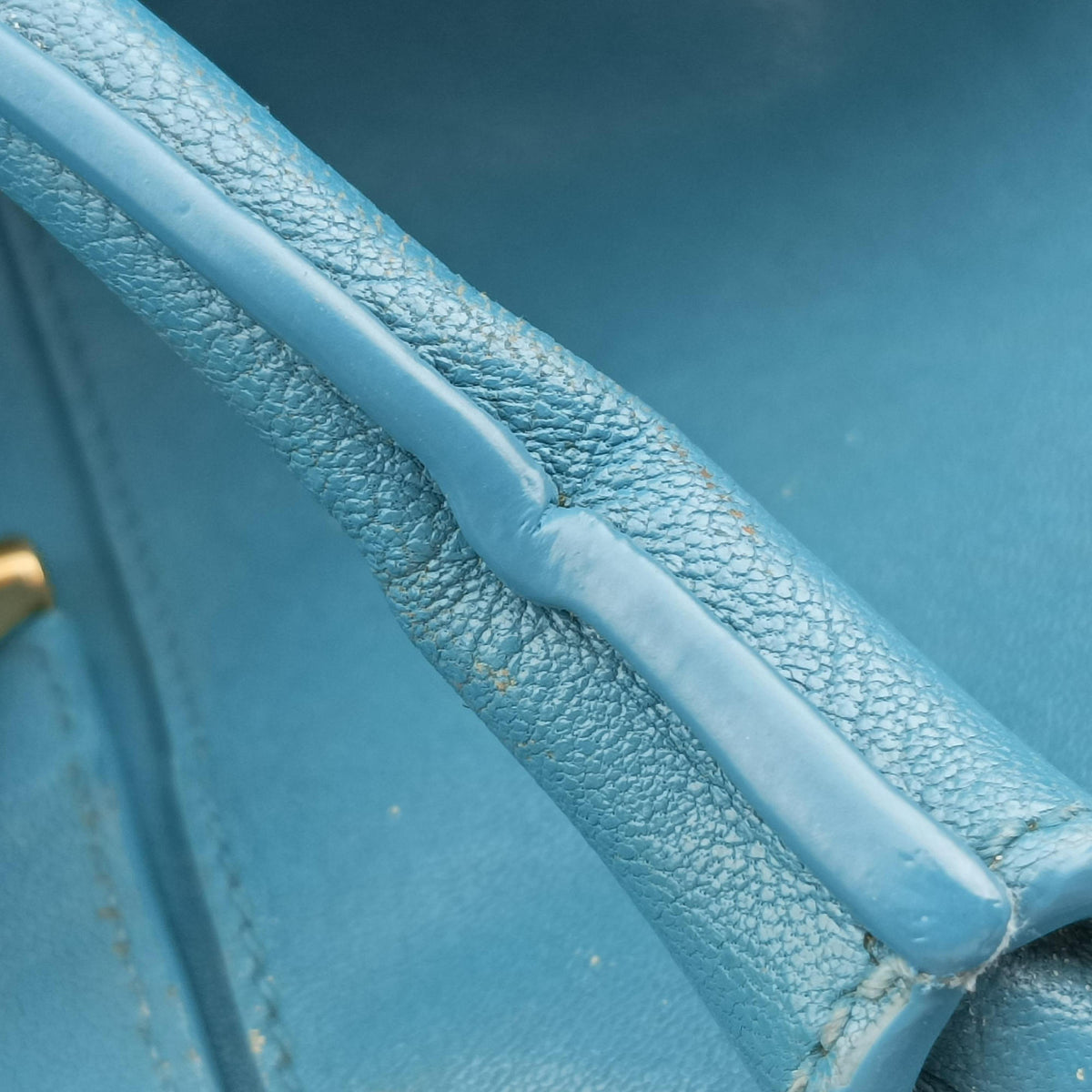 Y LIGNE Petit Cabas Blue Leather 275091 275091.001998Yライン プチカバス ブルー レザー 275091 275091.001998