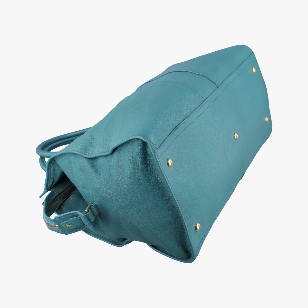 Y LIGNE Petit Cabas Blue Leather 275091 275091.001998Yライン プチカバス ブルー レザー 275091 275091.001998
