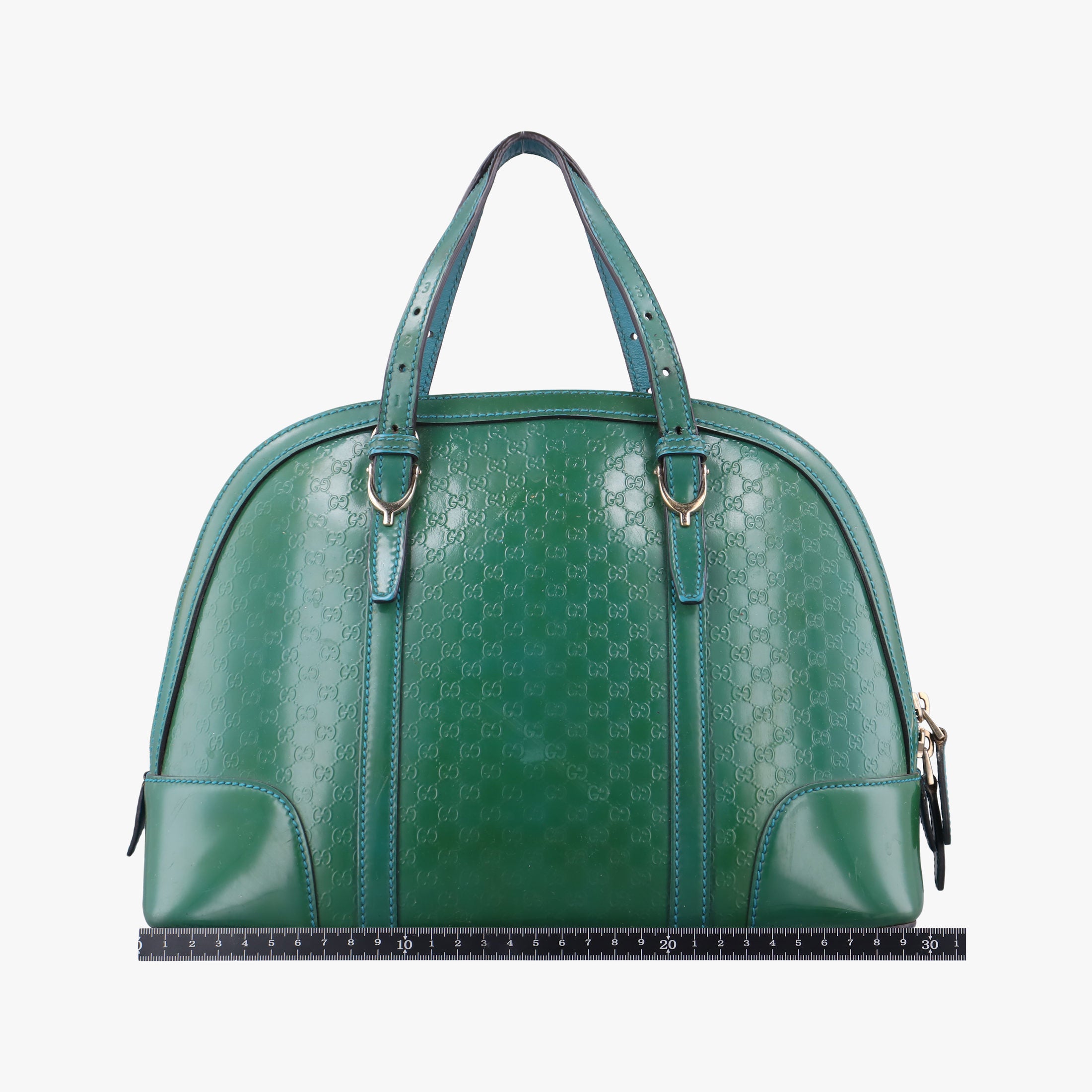 Microguccissima Green Patent Leather 309617 D016515121マイクログッチシマ グリーン パテント 309617 D016515121