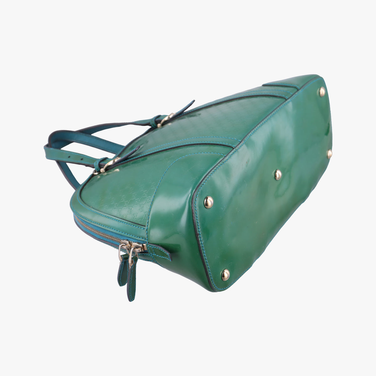Microguccissima Green Patent Leather 309617 D016515121マイクログッチシマ グリーン パテント 309617 D016515121