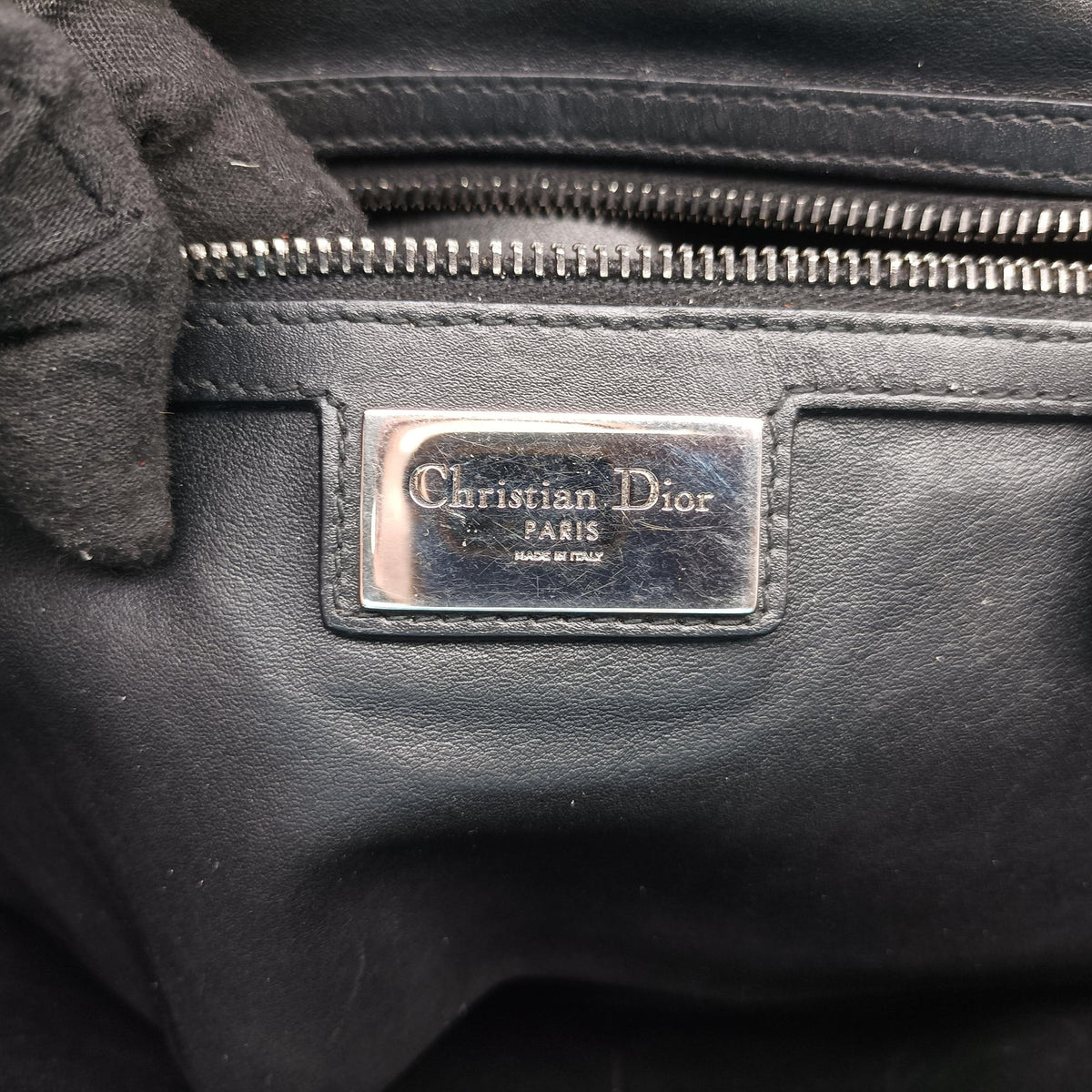 Pre-owned Christian Dior Camouflage Print Bowler Multicolour canvas shoulderbag | stylenewstar