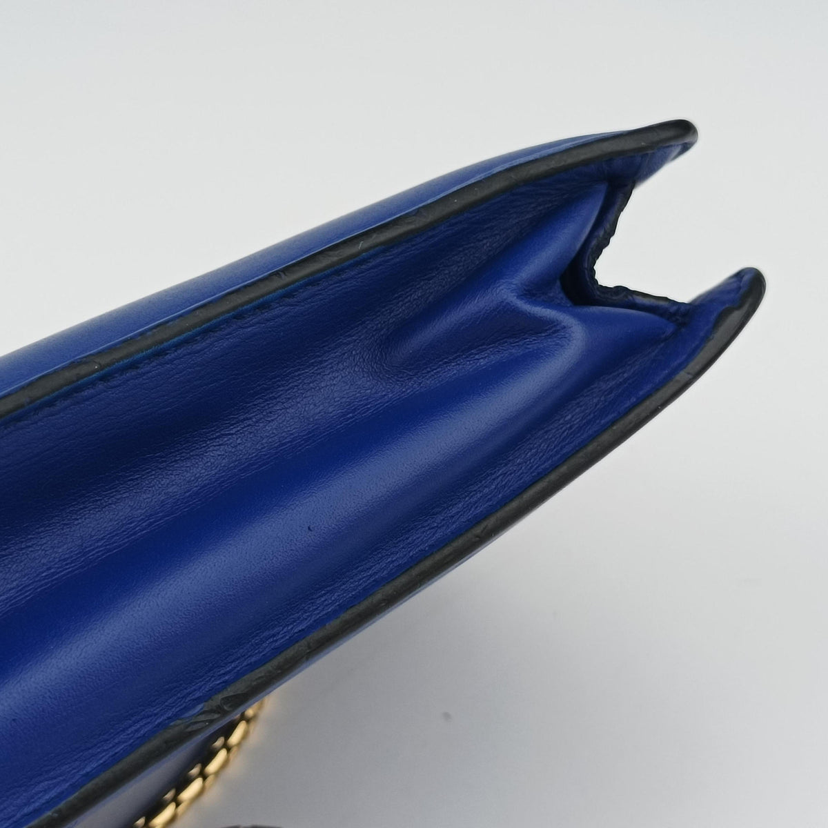 Serpenti Blue Galuchat Skin×Leather LA.L13.37036セルペンティ ブルー ガルーシャスキン×レザー LA.L13.37036