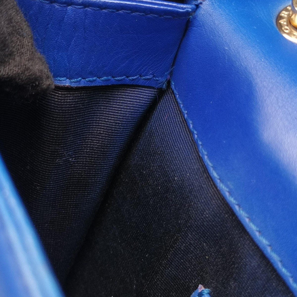 Serpenti Blue Galuchat Skin×Leather LA.L13.37036セルペンティ ブルー ガルーシャスキン×レザー LA.L13.37036