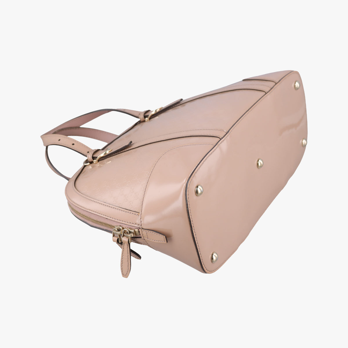 Microguccissima Beige Patent Leather 309617 H014882000マイクログッチシマ ベージュ パテント 309617 H014882000