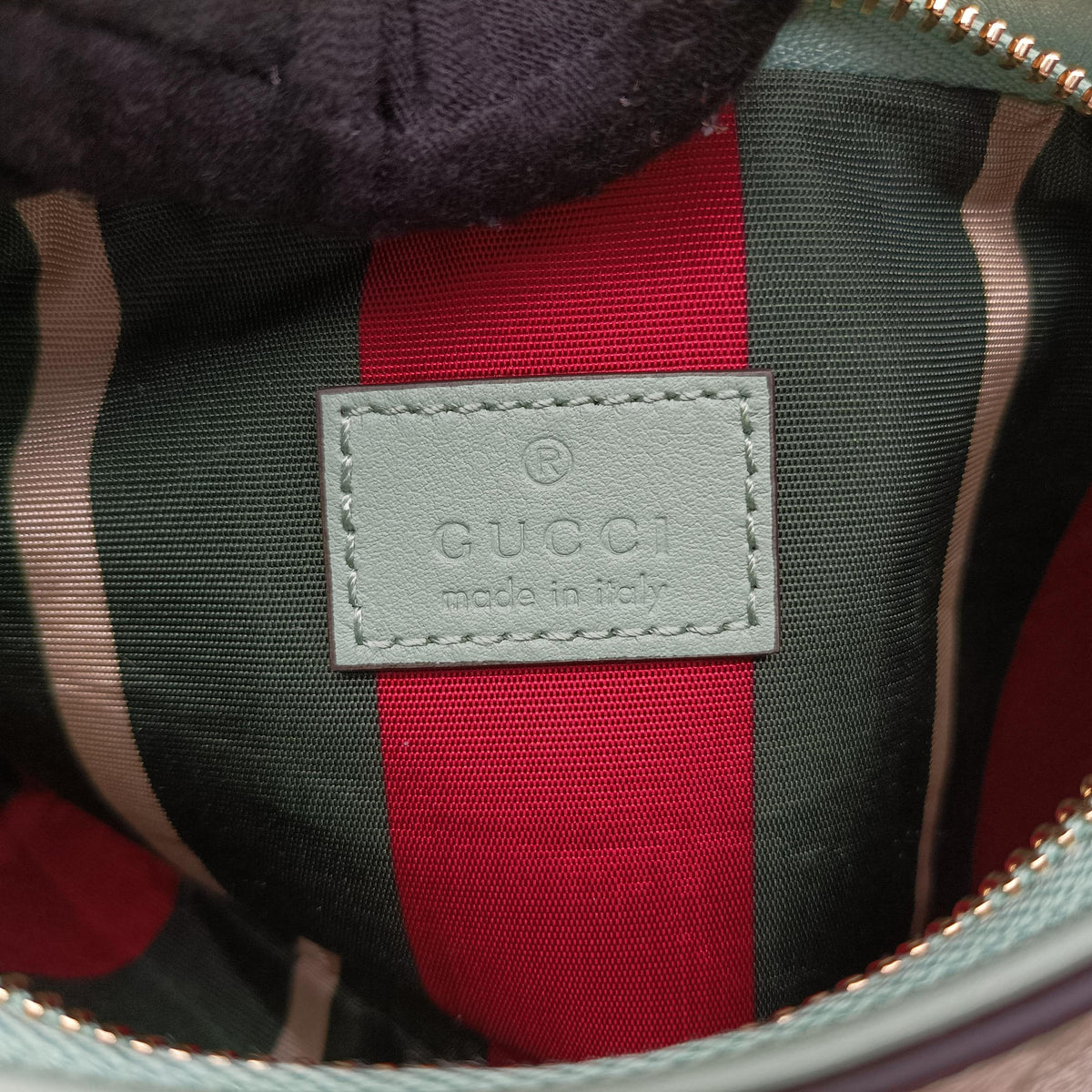 GG Emblem Green GG Coated Canvas×Leather 820696 GGエンブレム グリーン GGコーテッドキャンバス ×レザー 820696