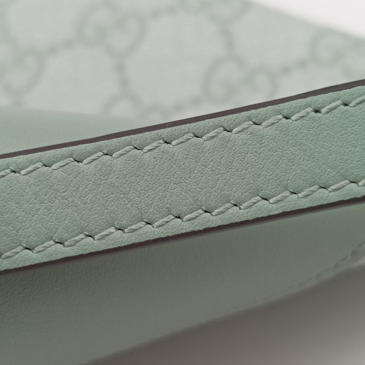 GG Emblem Green GG Coated Canvas×Leather 820696 GGエンブレム グリーン GGコーテッドキャンバス ×レザー 820696