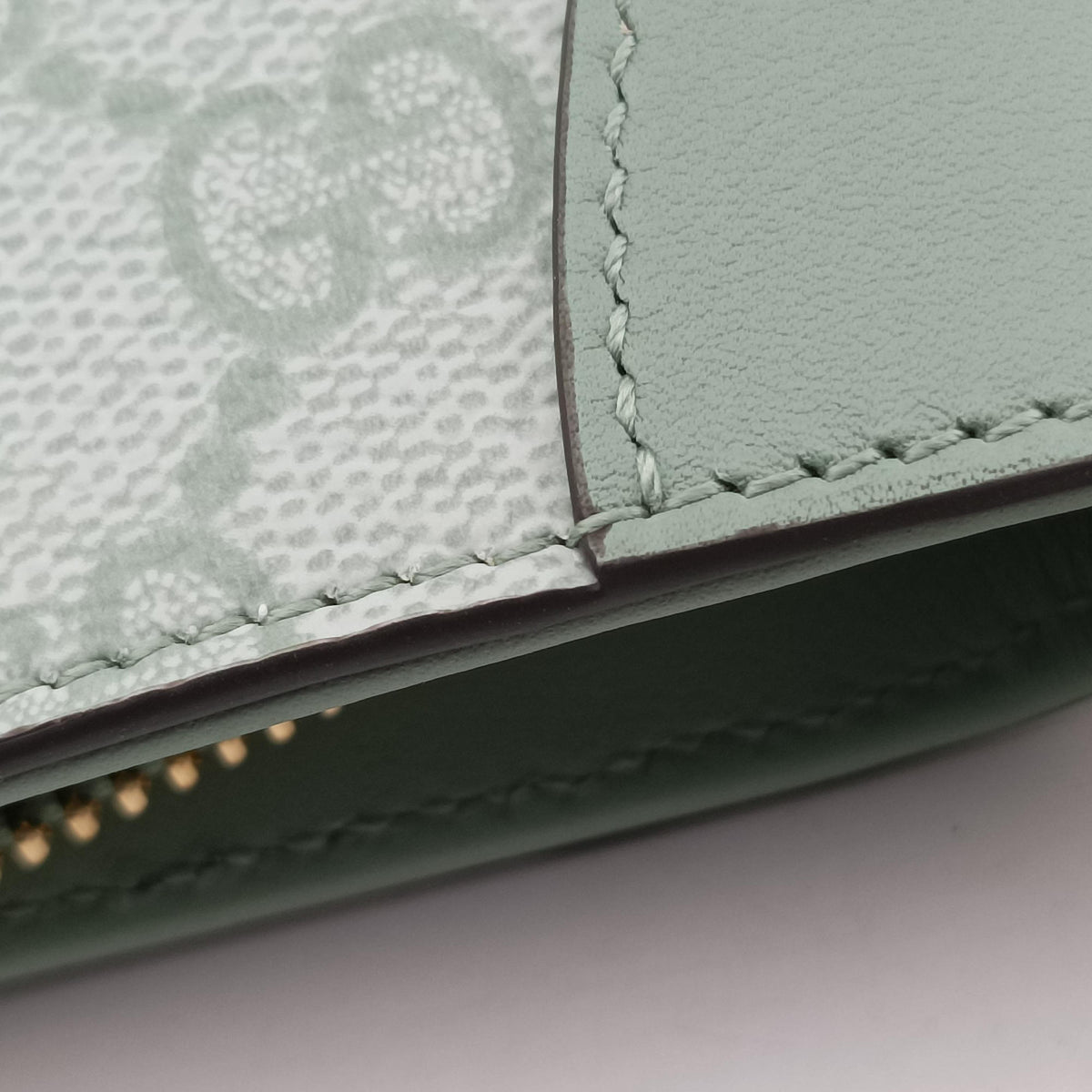GG Emblem Green GG Coated Canvas×Leather 820696 GGエンブレム グリーン GGコーテッドキャンバス ×レザー 820696