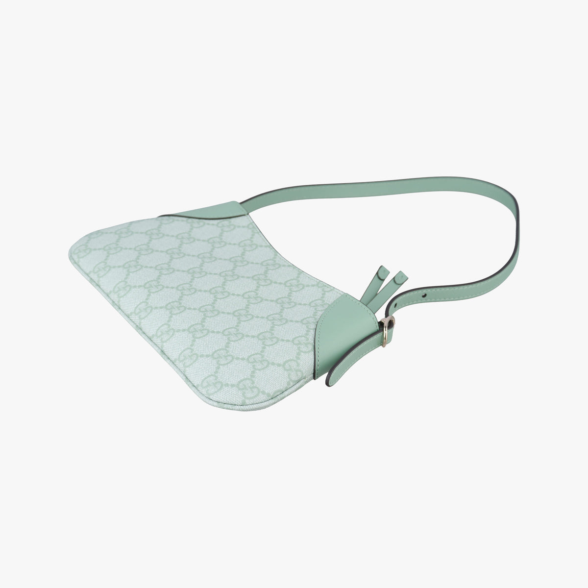 GG Emblem Green GG Coated Canvas×Leather 820696 GGエンブレム グリーン GGコーテッドキャンバス ×レザー 820696