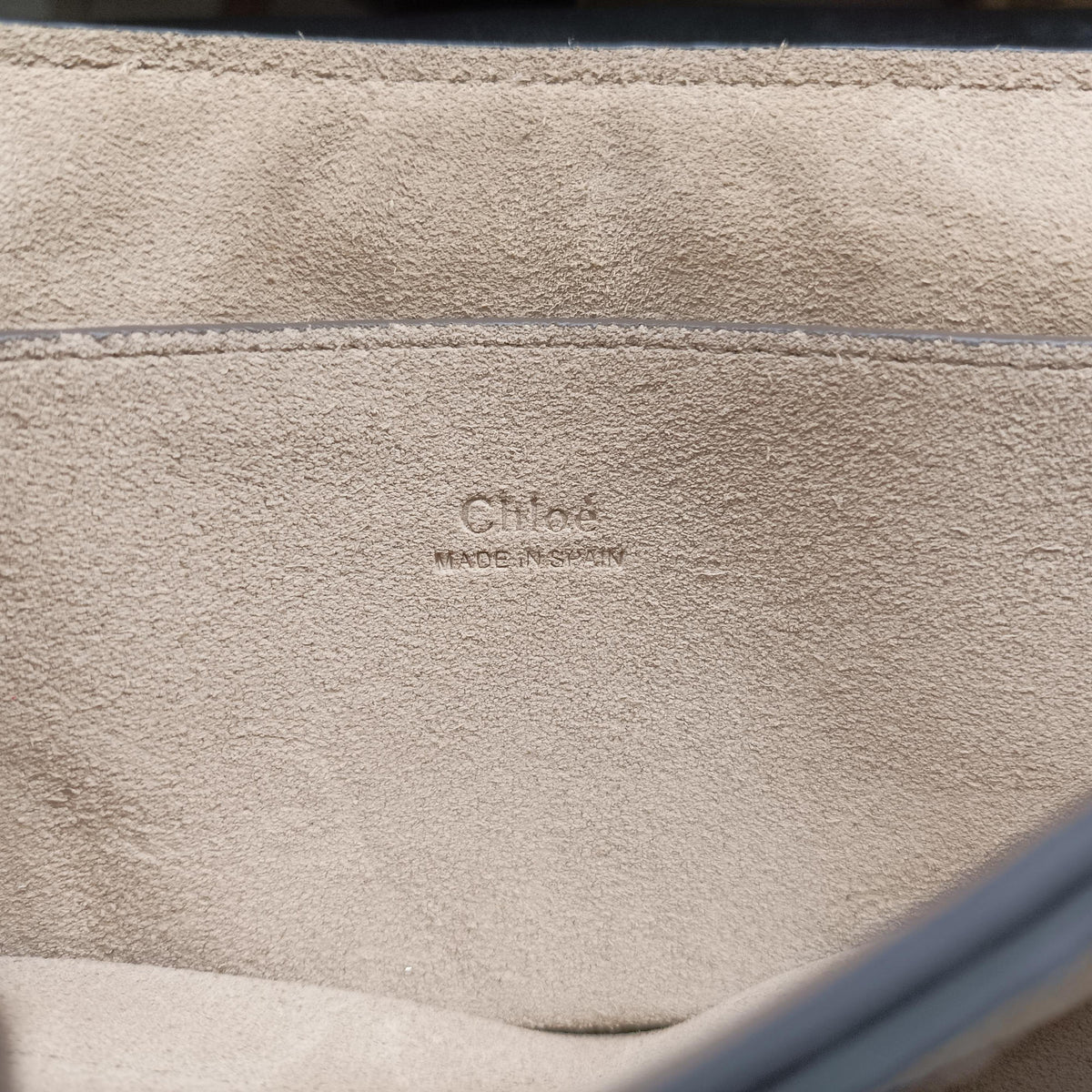 Pre-owned Chloe FAYE Black Leather × suede shoulderbag | stylenewstar