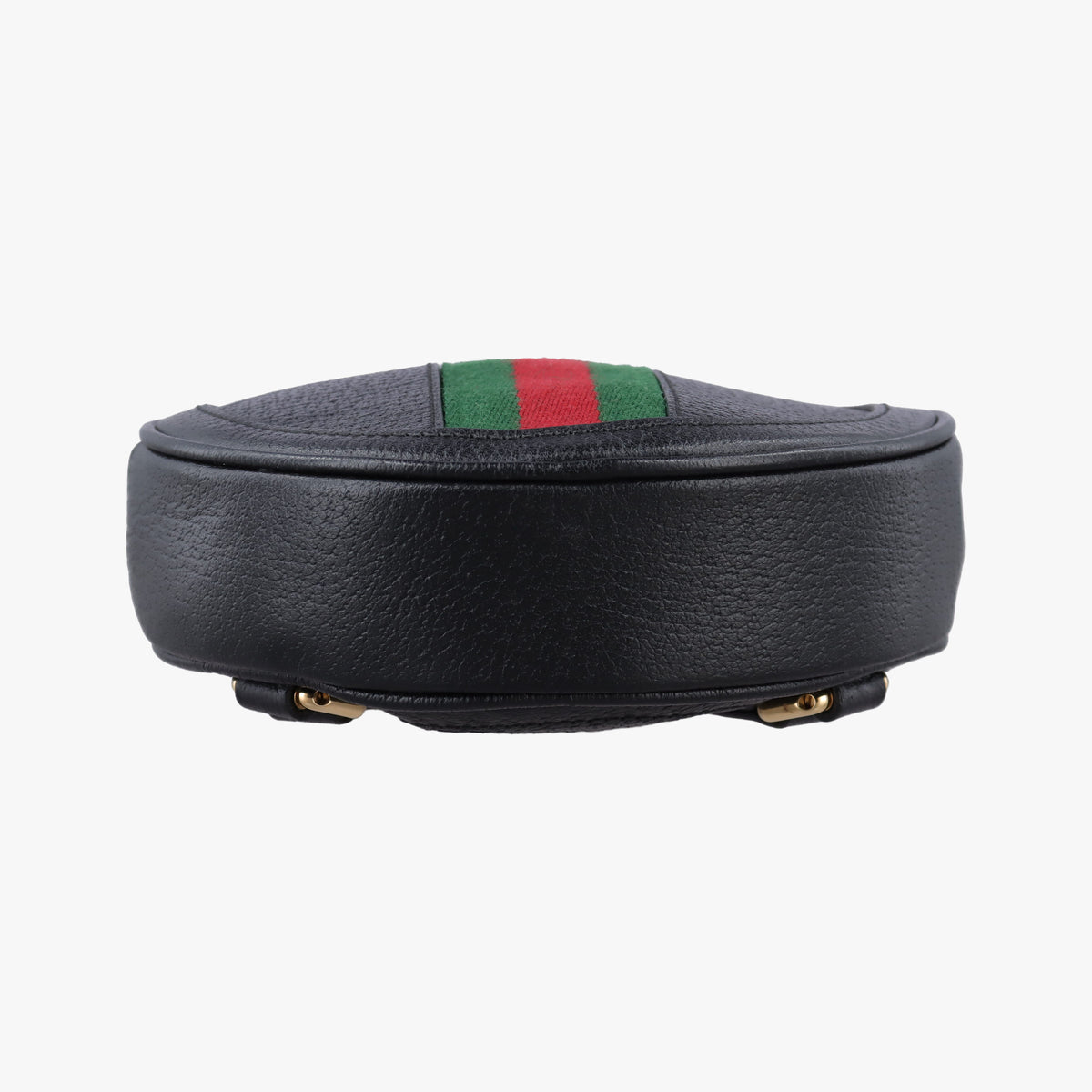 Pre-owned Gucci Ophidia Black×green×red Leather 598661 shoulderbag | stylenewstar