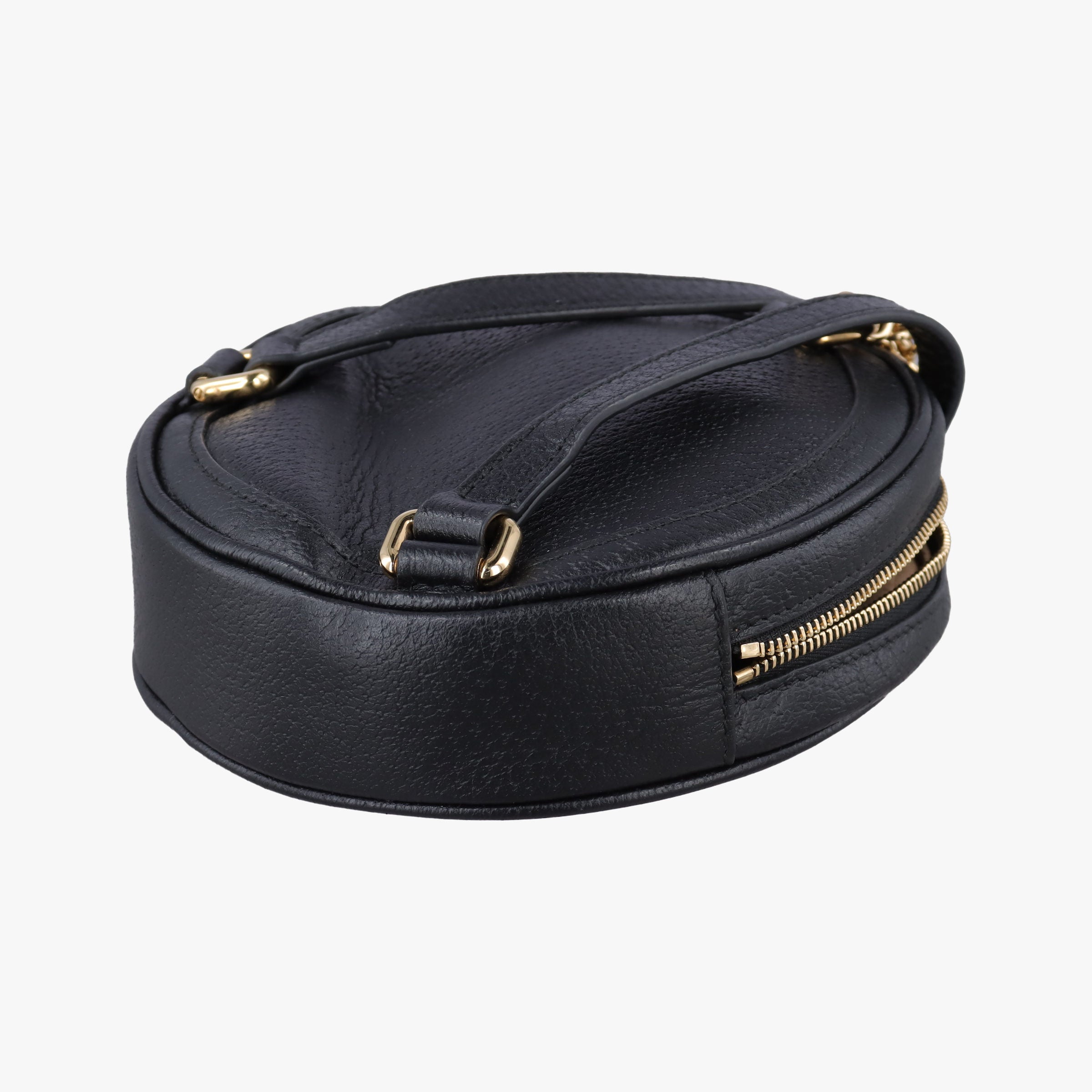 Pre-owned Gucci Ophidia Black×green×red Leather 598661 shoulderbag | stylenewstar