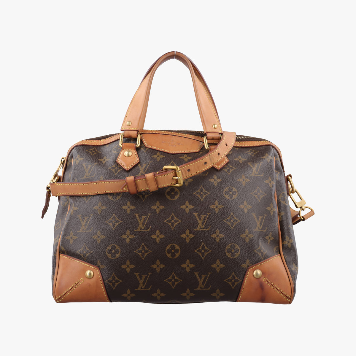 Pre-owned Louis Vuitton RETIRO PM Brown Monogram Canvas M40325 shoulderbag | stylenewstar