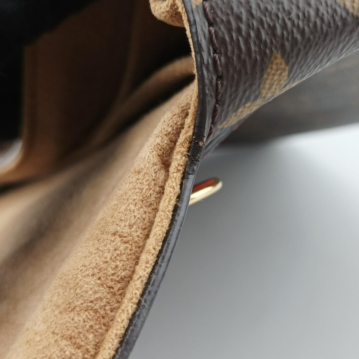 MARIGNAN Brown × Coquelicot Monogram Canvas×calf leather M44286 FL0138 IC Chipマリニャン モノグラム/ブラウン×コクリコ モノグラムキャンバス×カーフレザー M44286 FL0138 ICチップ