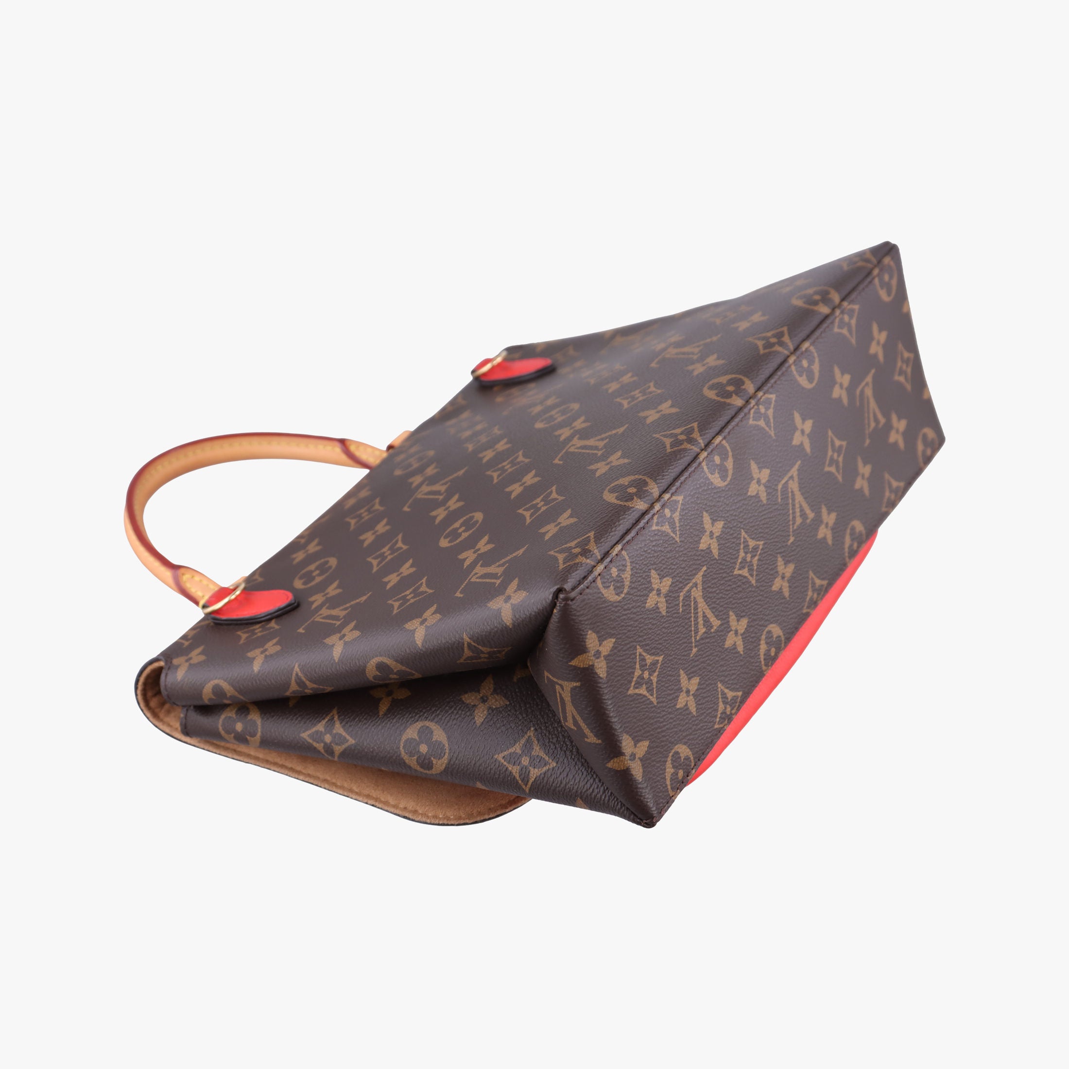 MARIGNAN Brown × Coquelicot Monogram Canvas×calf leather M44286 FL0138 IC Chipマリニャン モノグラム/ブラウン×コクリコ モノグラムキャンバス×カーフレザー M44286 FL0138 ICチップ