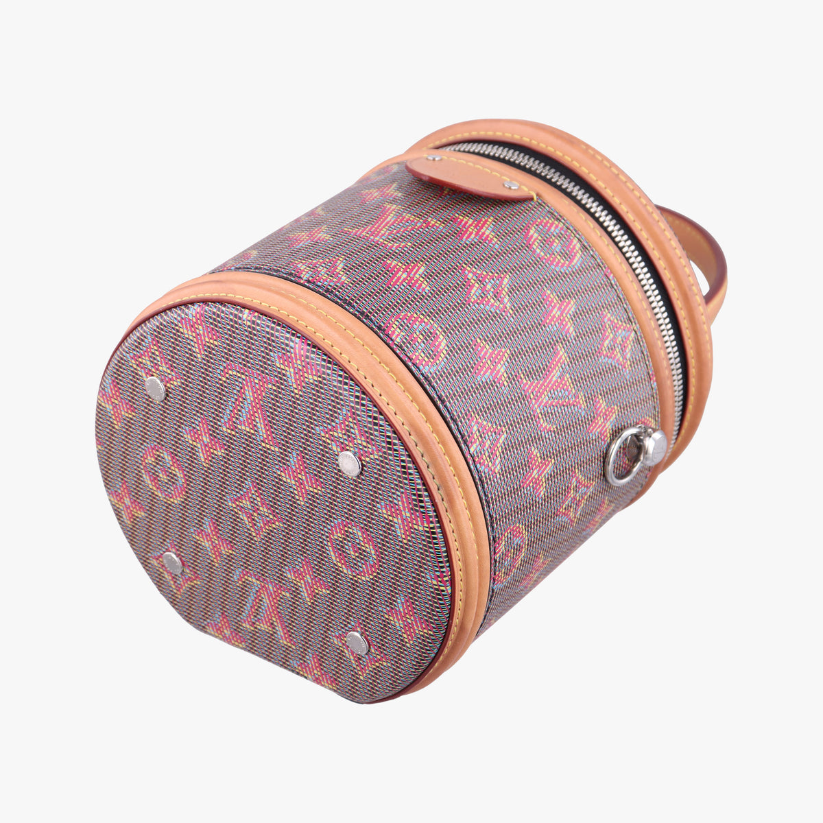 LV Pop Cannes Multicolour Monogram 3D PopCanvas × Vachetta Leather M55457 FL2129 IC ChipLVポップ カンヌ マルチカラー モノグラム 3D ポップ キャンバス × ヌメ革 M55457 FL2129 ICチップ