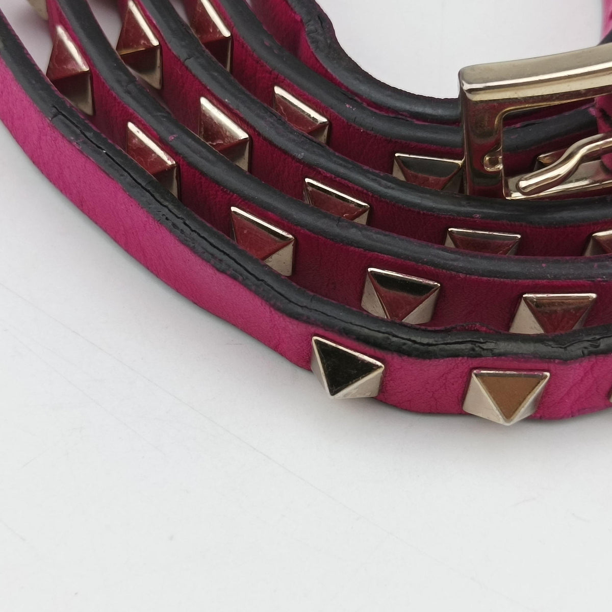 Rockstud purple Leather TV JW2B0671BOLロックスタッズ パープル レザー TV JW2B0671BOL