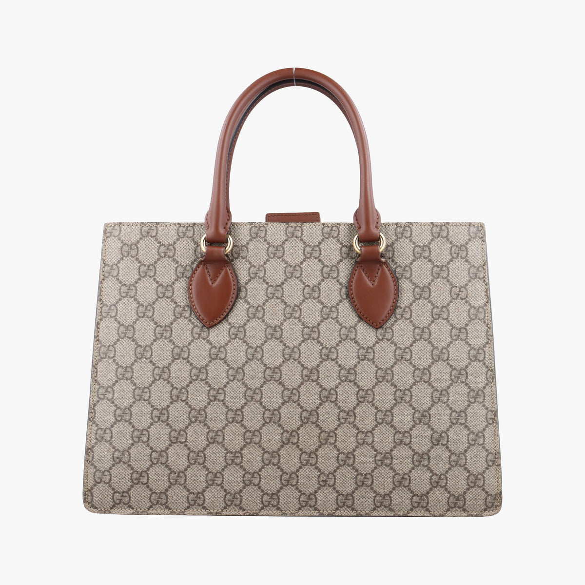 GG SUPREME beige×brown PVC coated canvas×Leather 409531 C019526158GGスプリーム ベージュ×ブラウン PVCコーティングキャンバス×レザー 409531 C019526158