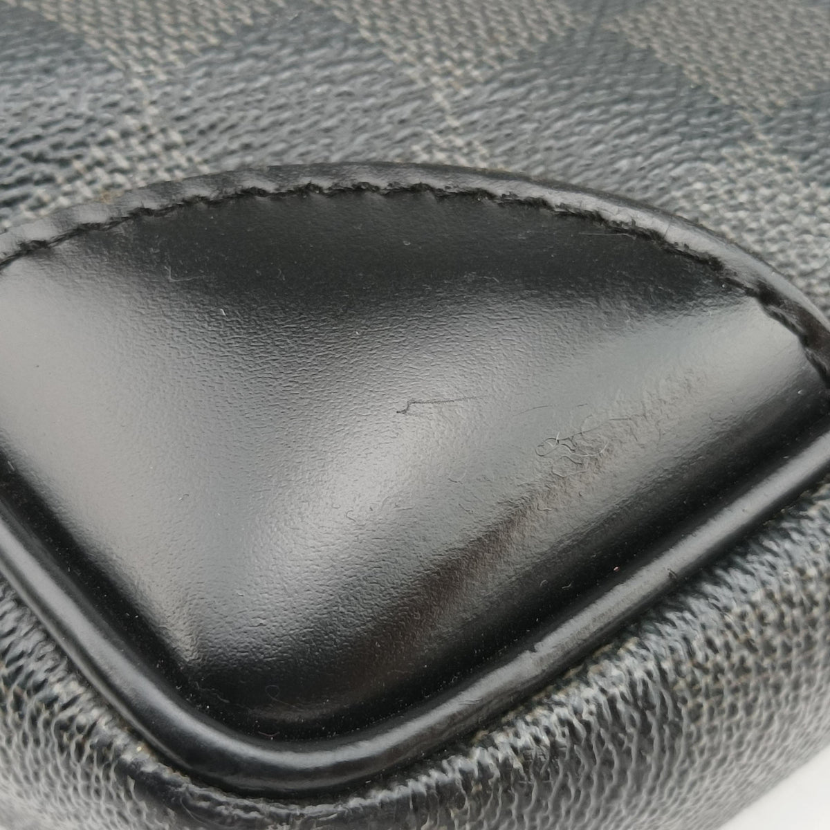 Porte Documents Voyage Noir Damier Graphite N41125 TR0133ポルト ドキュマン ヴォワヤージュ ノワール ダミエグラフィット N41125 TR0133