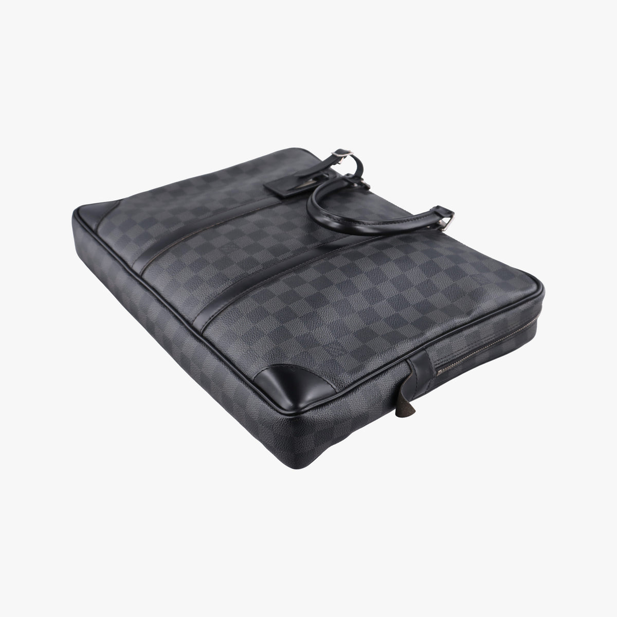 Porte Documents Voyage Noir Damier Graphite N41125 TR0133ポルト ドキュマン ヴォワヤージュ ノワール ダミエグラフィット N41125 TR0133