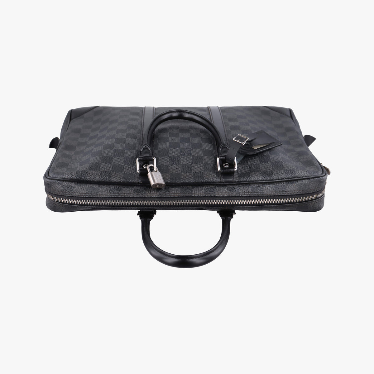 Porte Documents Voyage Noir Damier Graphite N41125 TR0133ポルト ドキュマン ヴォワヤージュ ノワール ダミエグラフィット N41125 TR0133