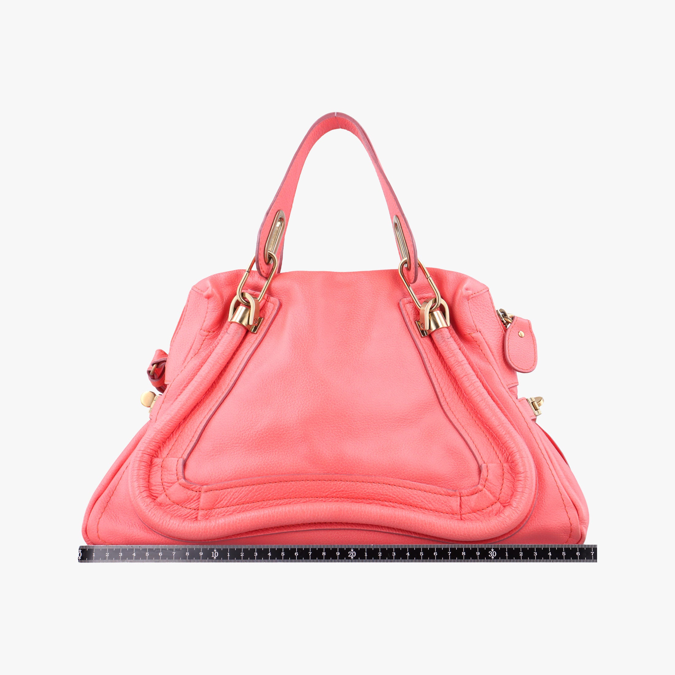 Pre-owned Chloe Paraty Pink Leather shoulderbag | stylenewstar